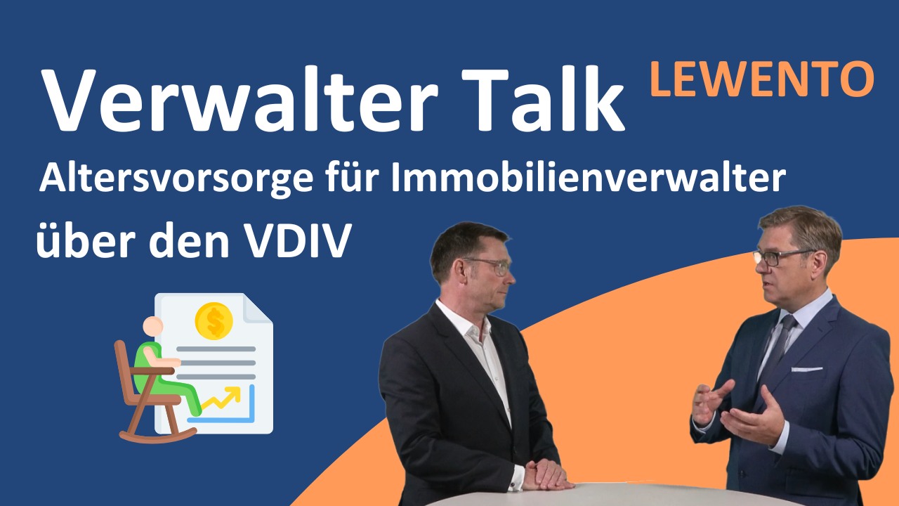 Bild für Gruppenversicherung zur Altersvorsorge für Immobilienverwalter über das VDIV-Versorgungswerk