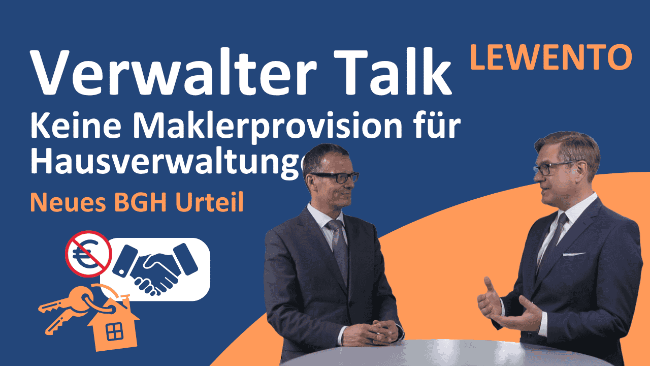 Bild für Keine Maklerprovision für Hausverwaltungen bei Vermietung verwalteter Wohnungen