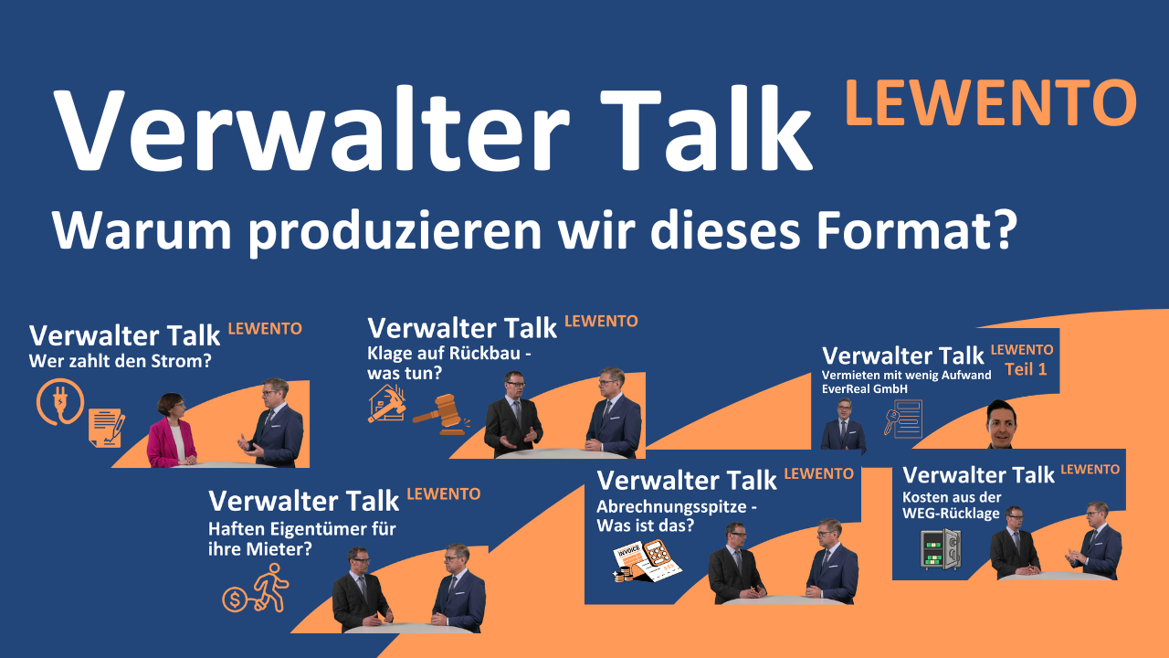 Bild für Verwalter Talk - Warum produzieren wir dieses Format?