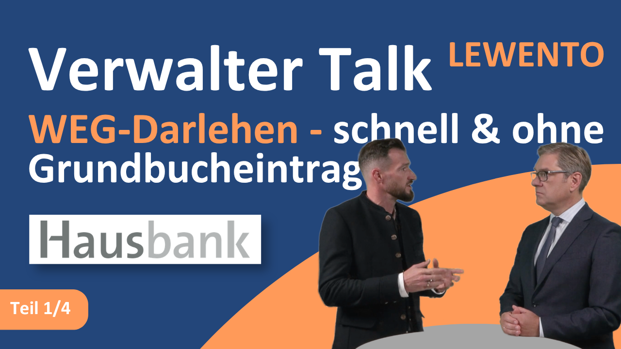 Bild für WEG-Finanzierung - schnell, unkompliziert und ohne Grundbucheintrag